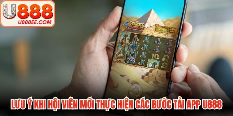 Lưu ý khi hội viên mới thực hiện các bước tải app U888