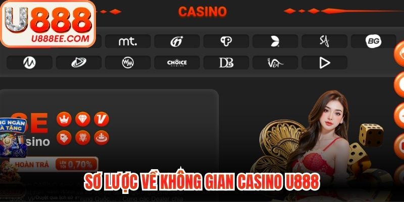 Sơ lược về không gian casino U888