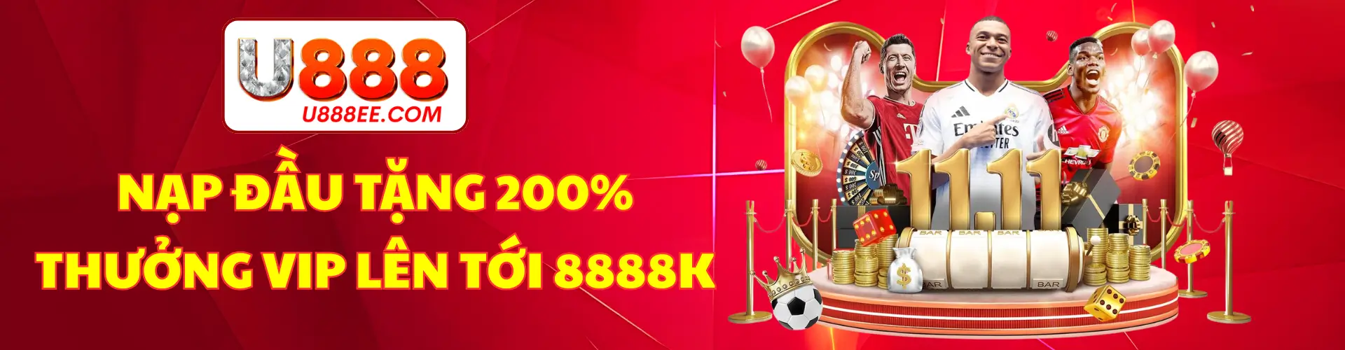 U888 thương lớn bùng nổ